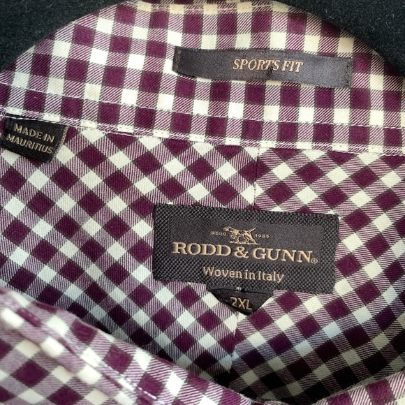 Rodd & Gunn Sports Fit Gingham Button Down - Picture 5 of 7